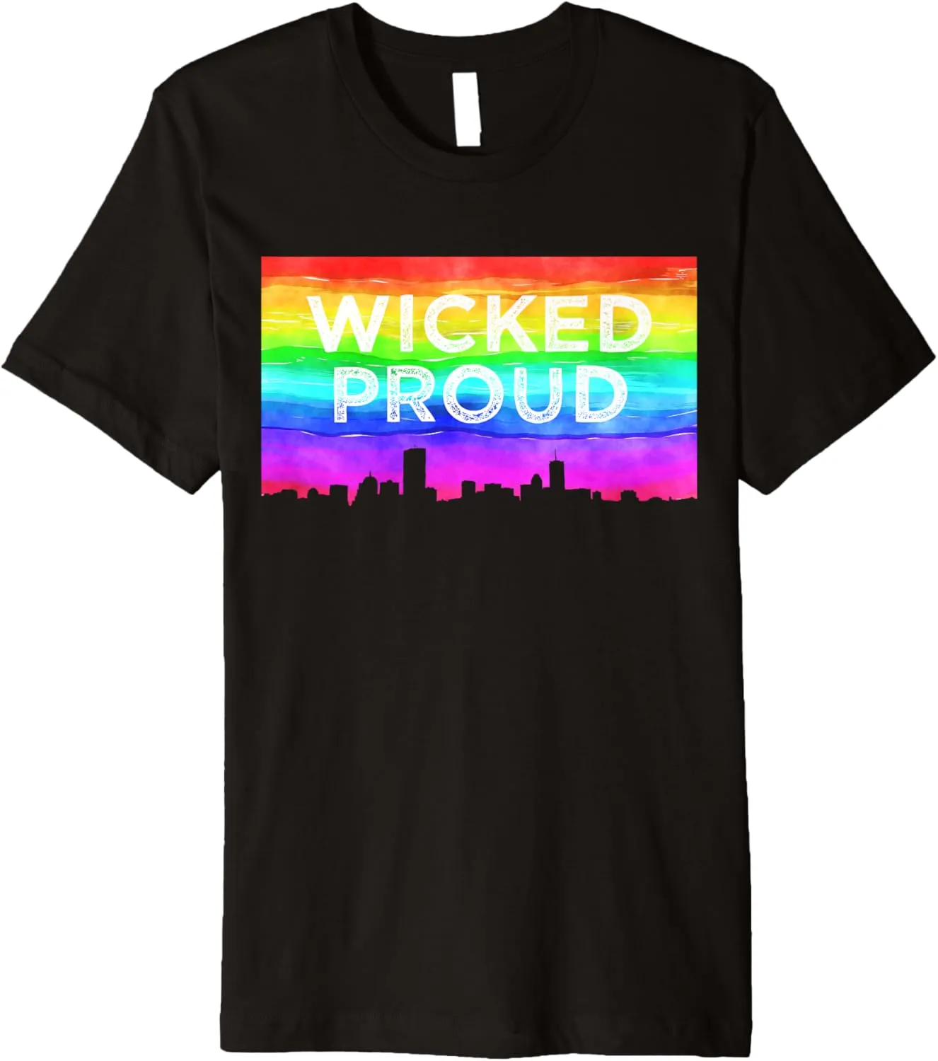 Wicked Proud Boston Gay Pride T-Shirt