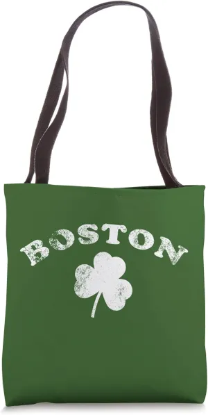 Wicked Proud Boston Shamrock Irish Saint St. Patty's Day Tote Bag