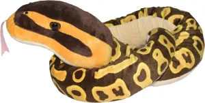 Wild Republic Snakes, Snake Plush, Stuffed Animal, Plush Toy, Gifts for Kids, Ball Python, 54"