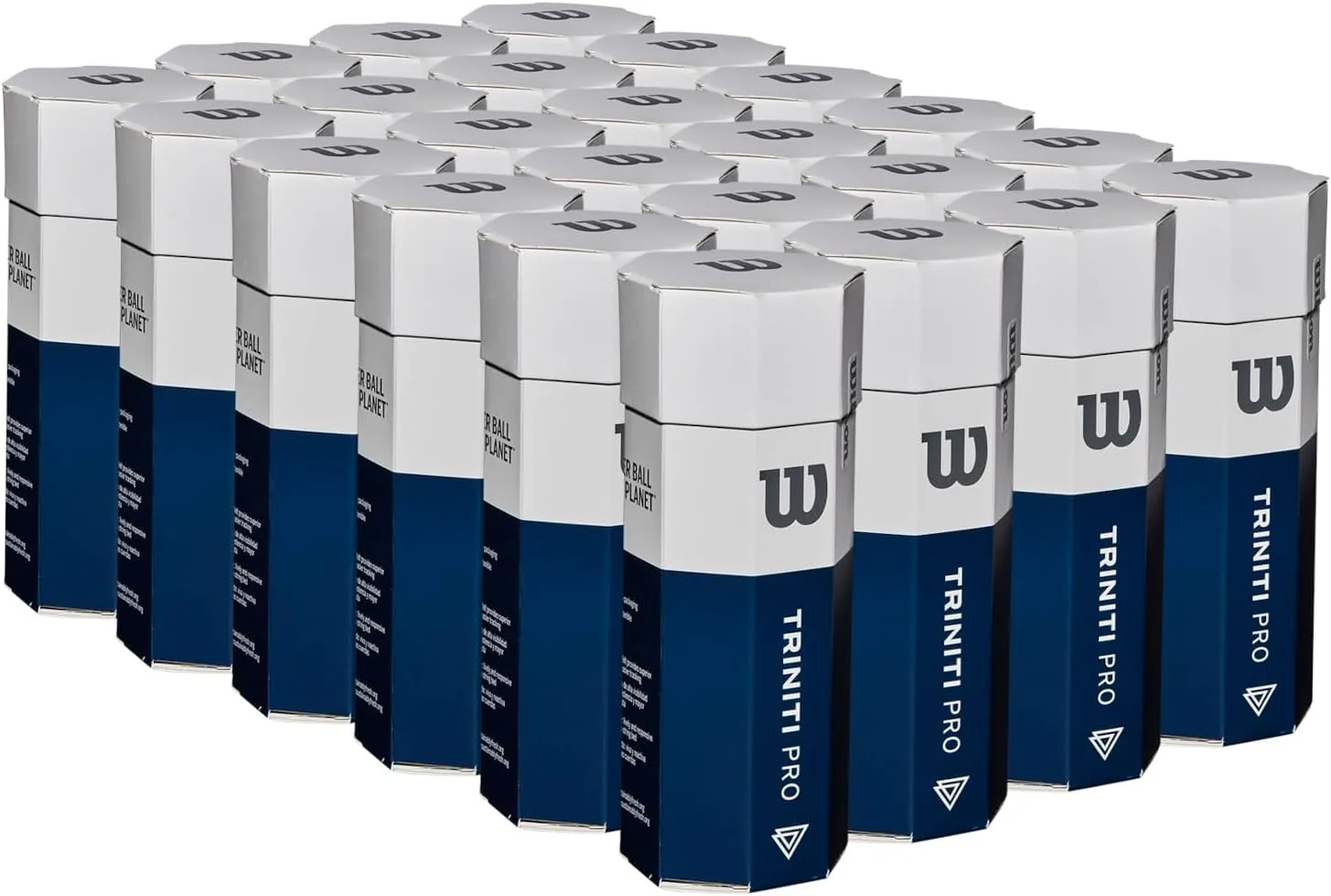WILSON Triniti Pro Tennis Balls - 72 Balls, Yellow