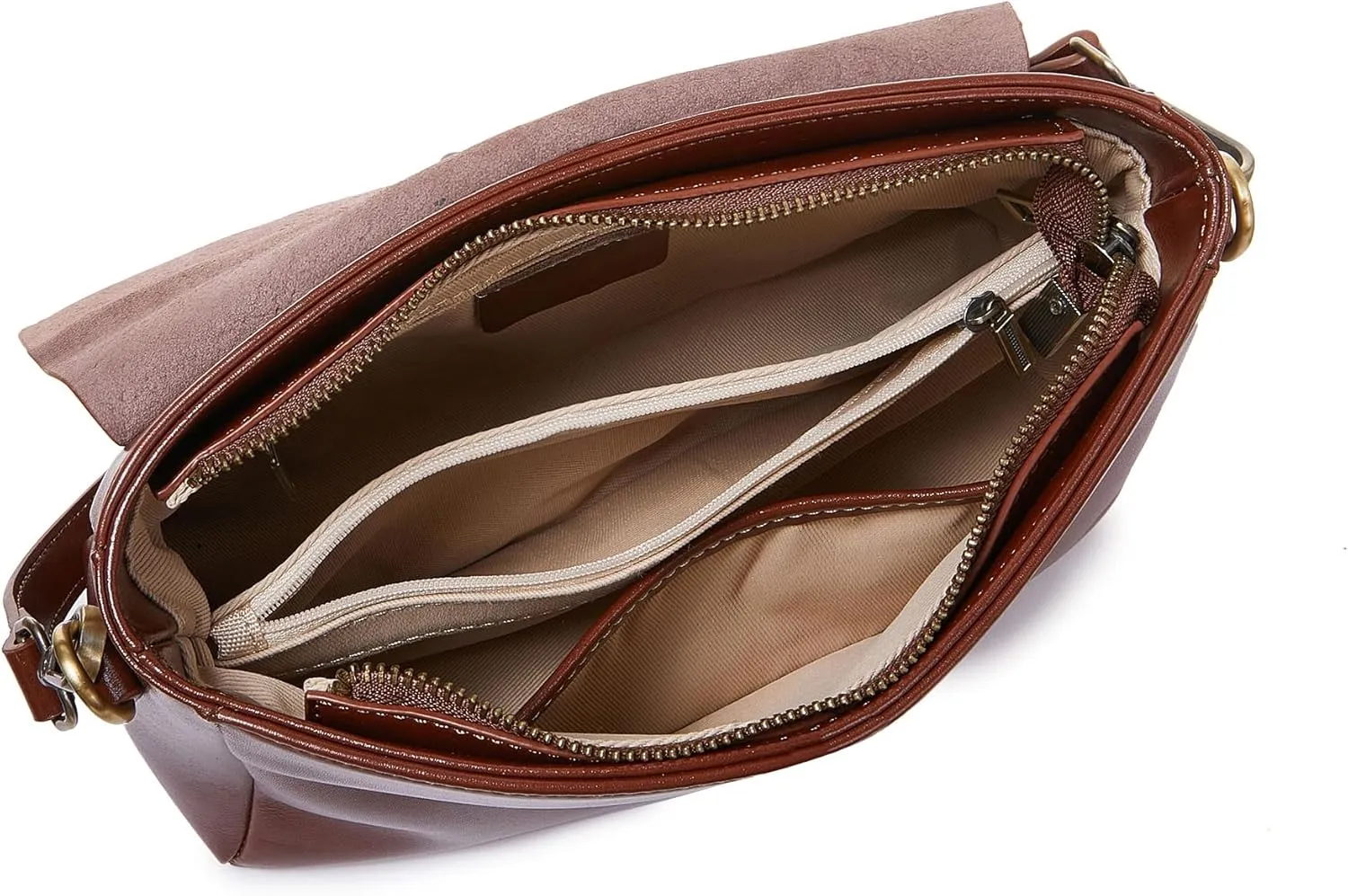 Women Genuine Leather Shoulder Bags Classic Crossbody Purses for Lady Handbag