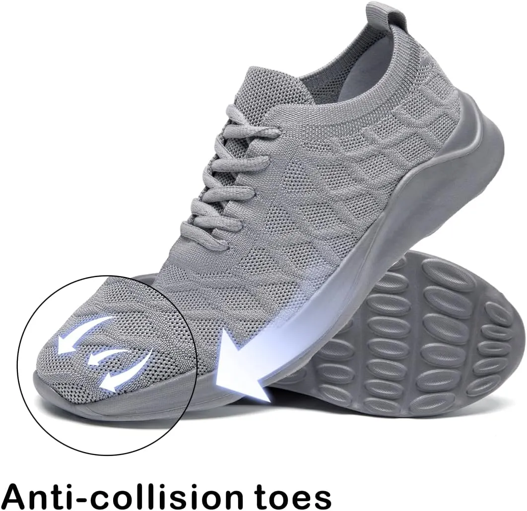 Women Lightweight Slip On Walking Running Shoes Breathable Mesh Sport Sneakers Women's Workout Casual Gym Jogging Shoes