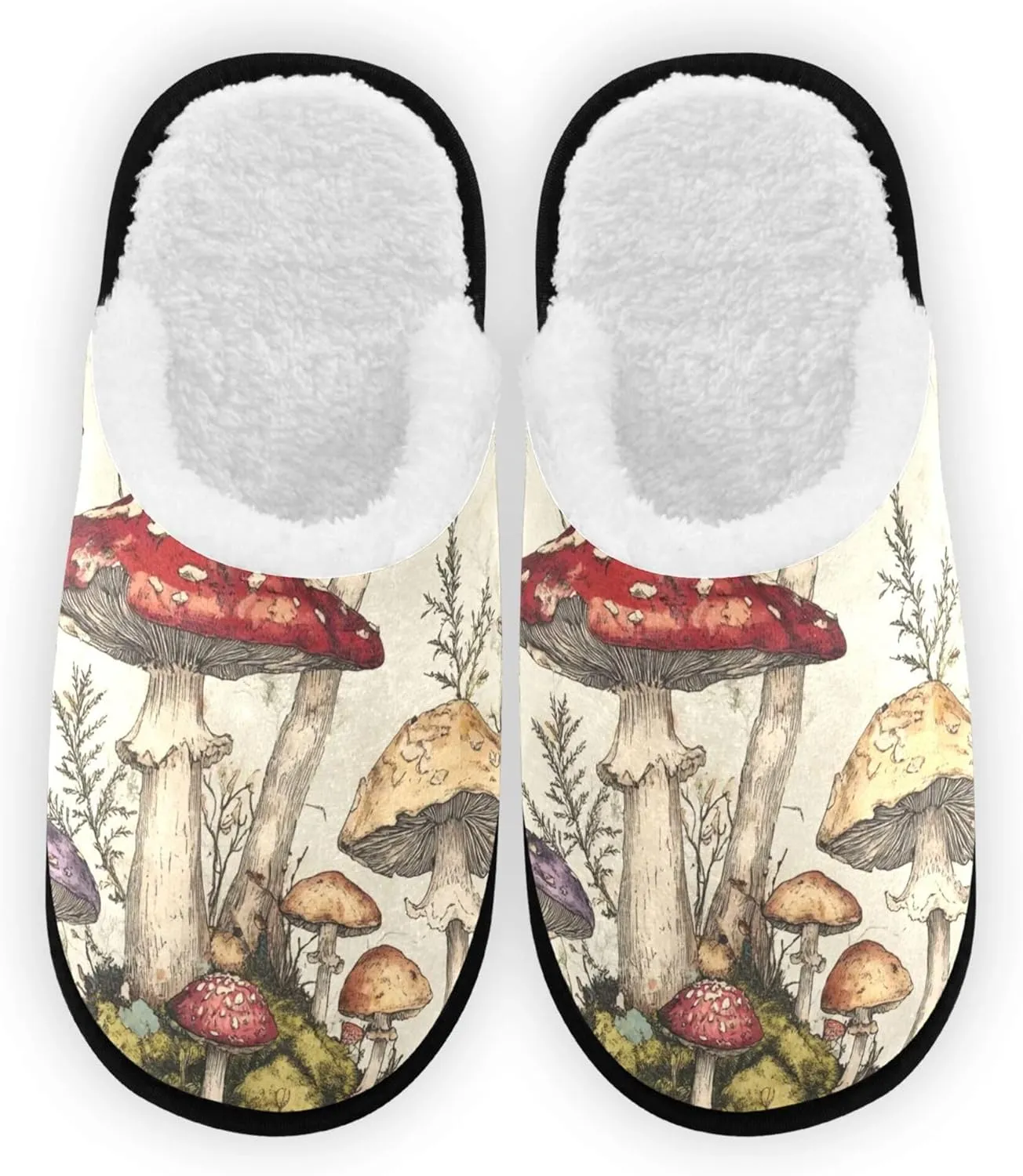 Women Men Indoor Winter Family Bedroom Non-Slip Warm Winter Slippers