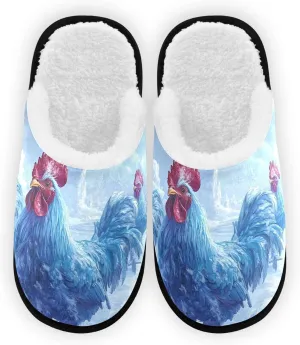 Women Men slippers Indoor Winter Family bedroom Non-slip warm winter slippers