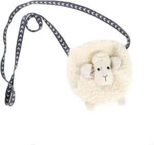 Women Mini Adorable Sheep Design Coin Purse Satchel Shoulder Bag Crossbody Bag