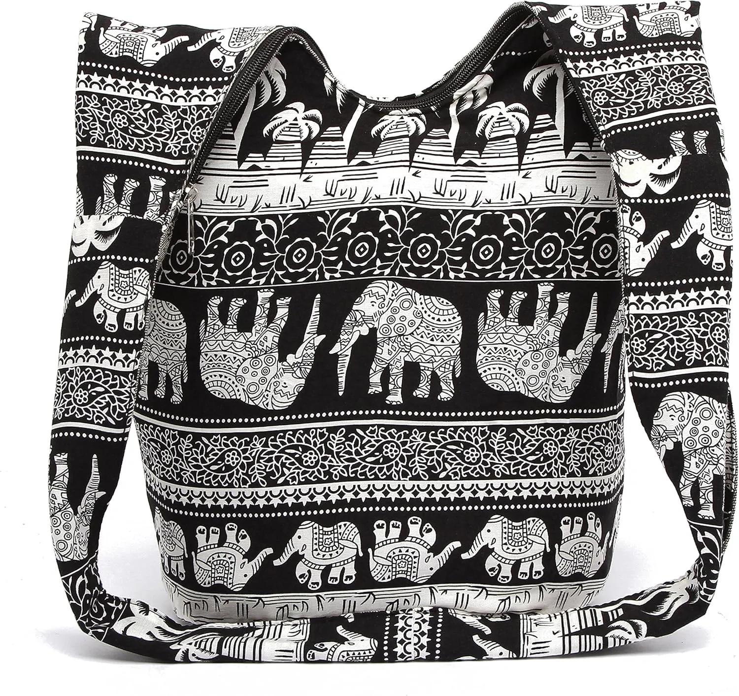 Women Shoulder Handbags Fashion canvas Hippie Crossbody Bags Bohemian Animal Prints Hobo Bags