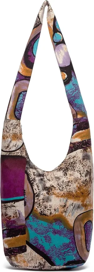 Women Shoulder Handbags Fashion canvas Hippie Crossbody Bags Bohemian Animal Prints Hobo Bags