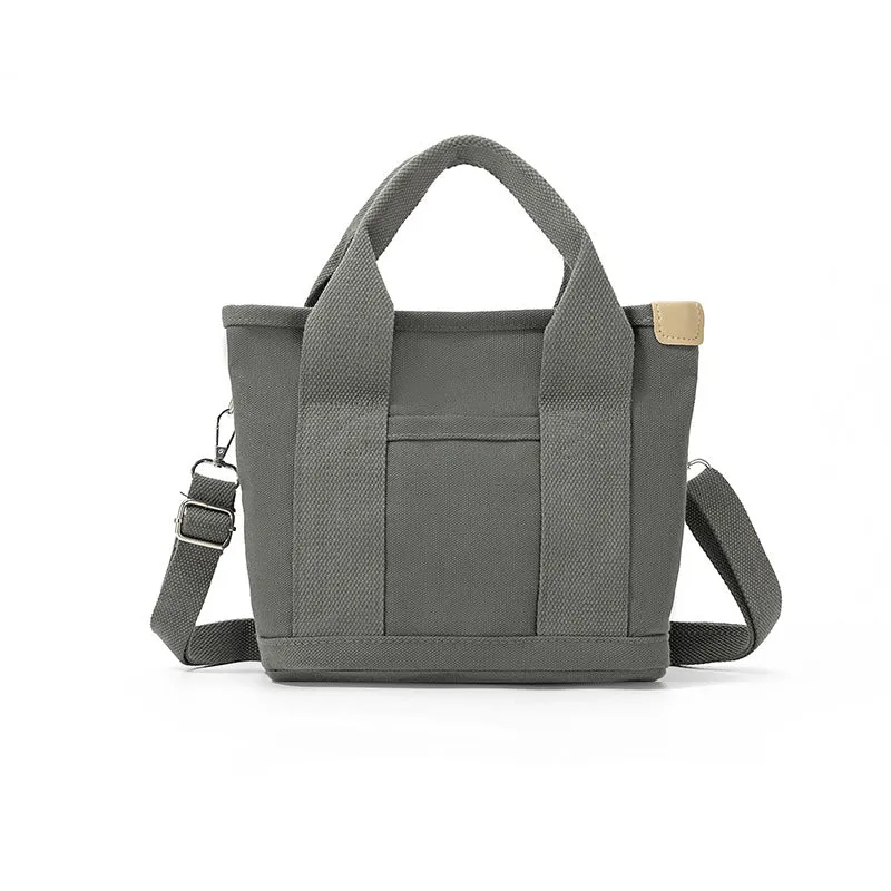 Women's Classic Korean Style Canvas Lunch Bags