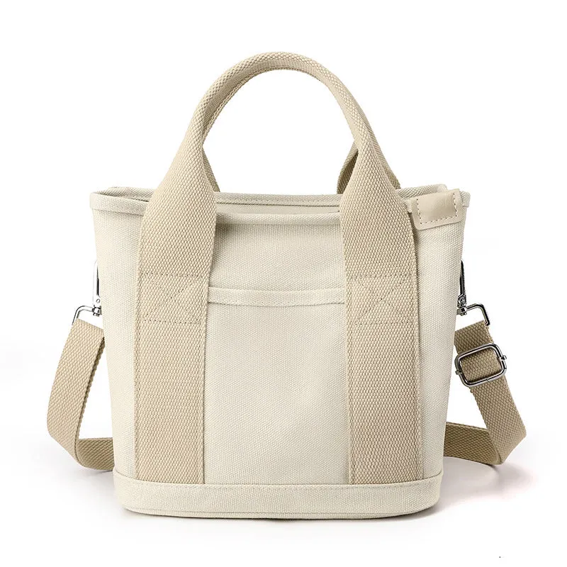 Women's Classic Korean Style Canvas Lunch Bags