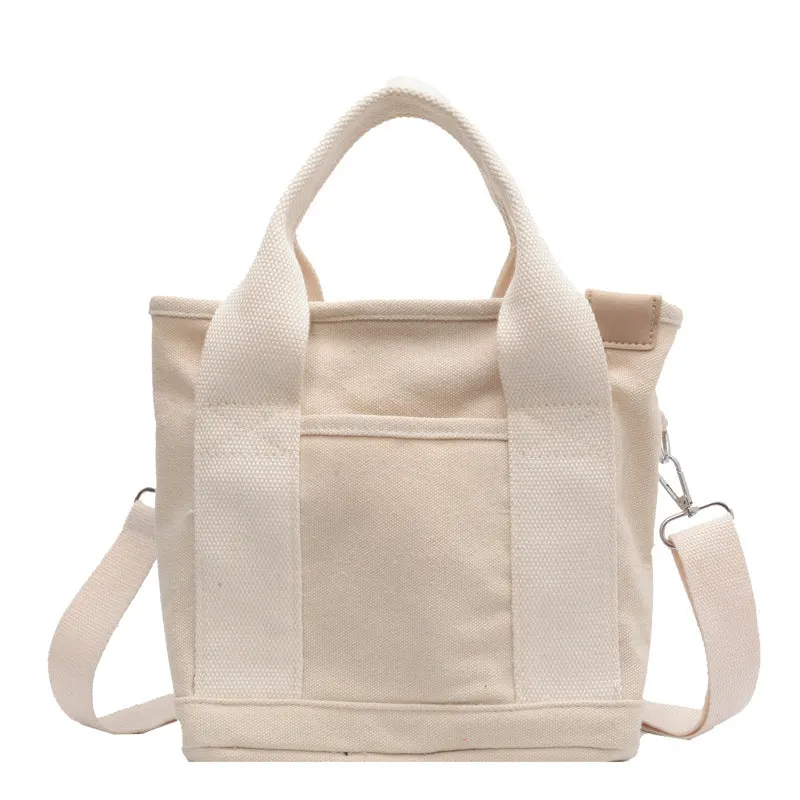 Women's Classic Korean Style Canvas Lunch Bags