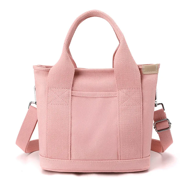 Women's Classic Korean Style Canvas Lunch Bags