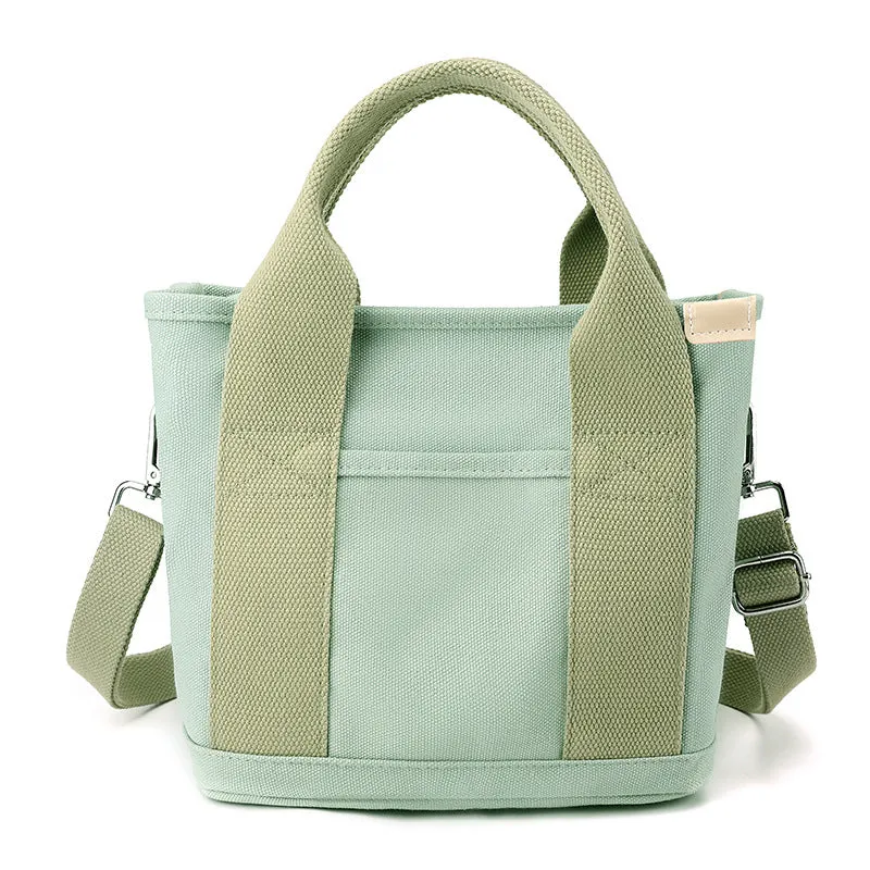 Women's Classic Korean Style Canvas Lunch Bags
