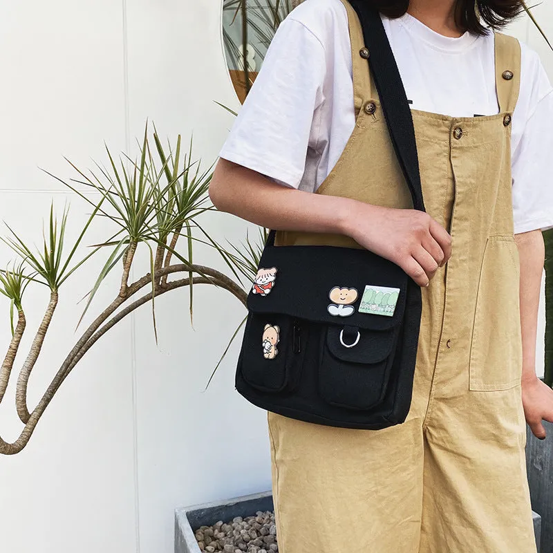 Women's Cute Vintage Style Korean Canvas Bags