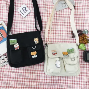 Women's Cute Vintage Style Korean Canvas Bags