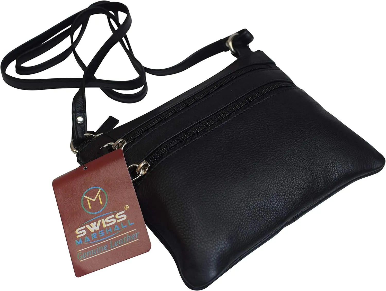 Womens Genuine Leather Small Crossbody Shoulder Designer Bag and Ladies Purse