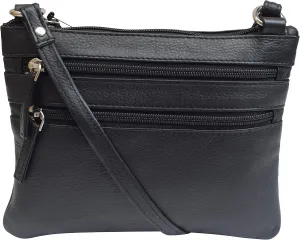 Womens Genuine Leather Small Crossbody Shoulder Designer Bag and Ladies Purse