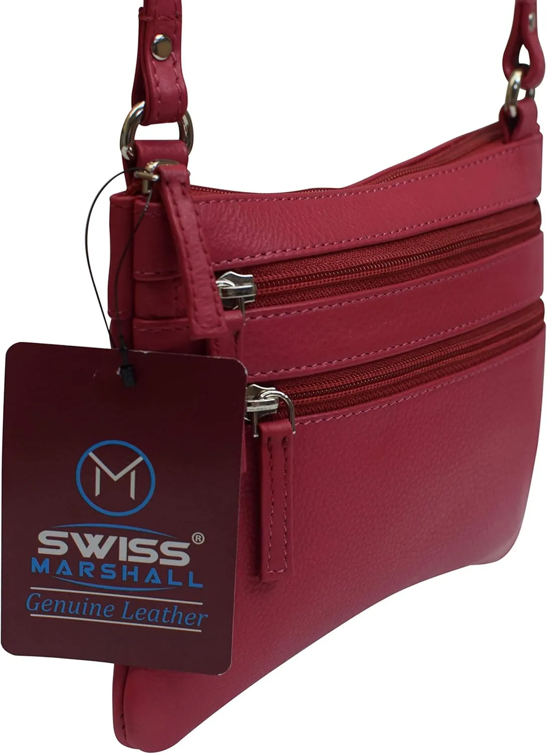 Womens Genuine Leather Small Crossbody Shoulder Designer Bag and Ladies Purse
