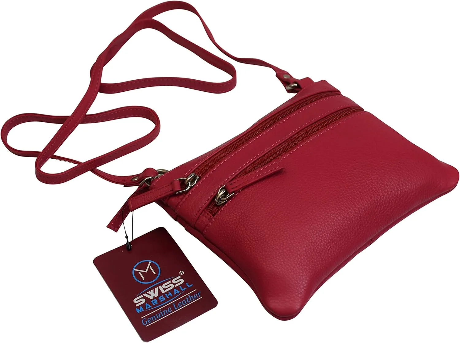 Womens Genuine Leather Small Crossbody Shoulder Designer Bag and Ladies Purse