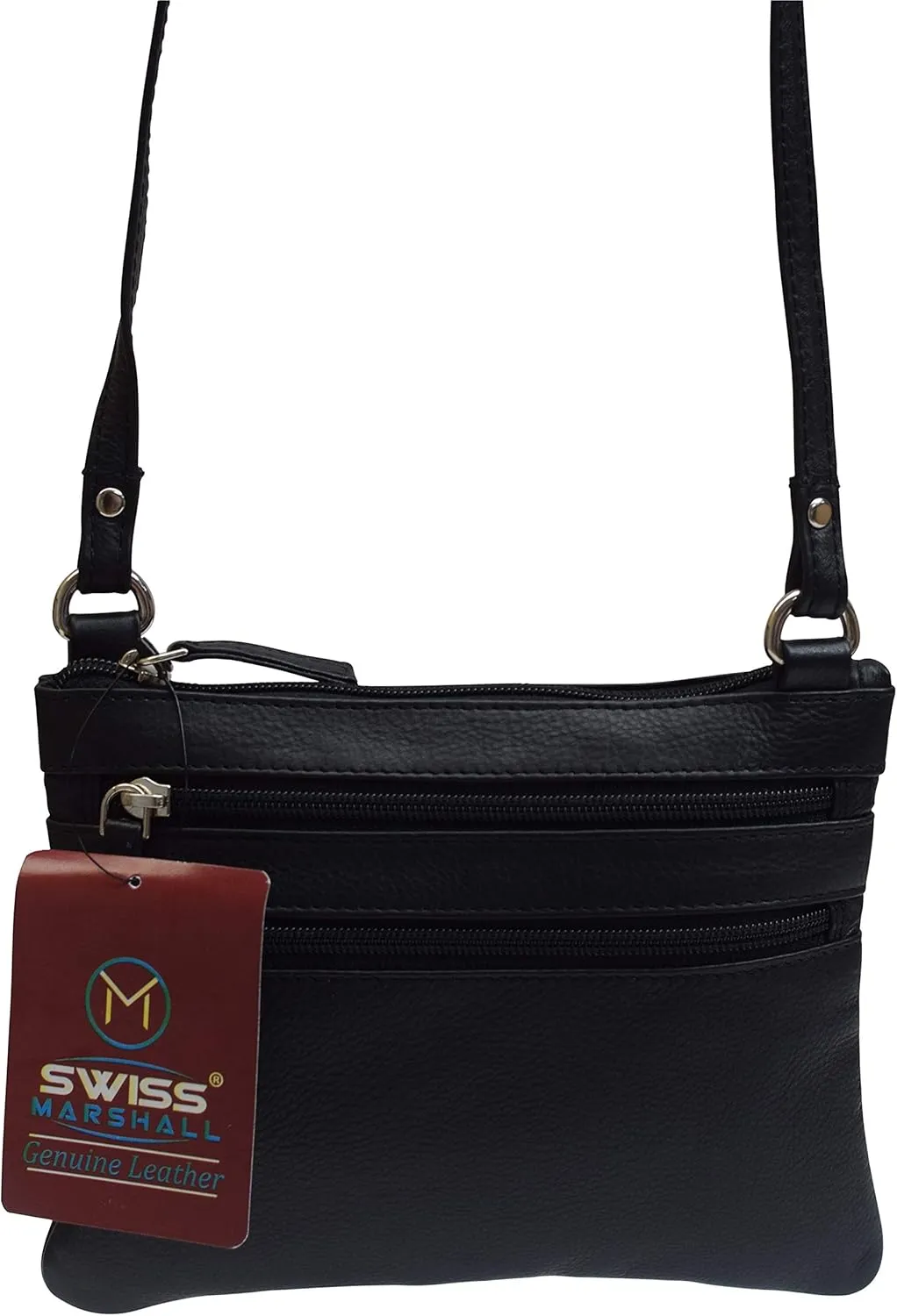 Womens Genuine Leather Small Crossbody Shoulder Designer Bag and Ladies Purse