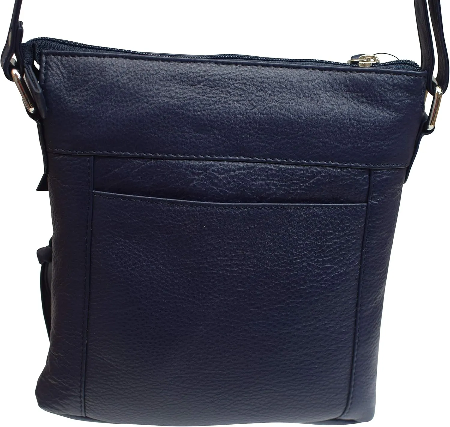 Women's Premium Genuine Leather Organizer Purse Ladies Crossbody Shoulder Bag