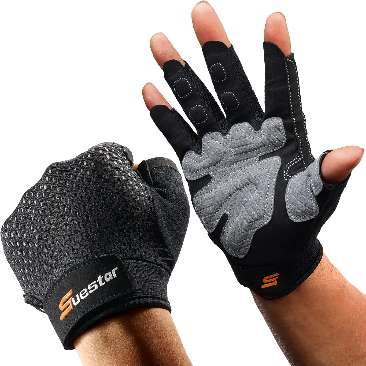 Workout Gloves for Men Women, Weight Lifting With Full Palm Protection, Excellent Grip, Ultra Breathable for Weightlifting, Fitness, Training, Hanging