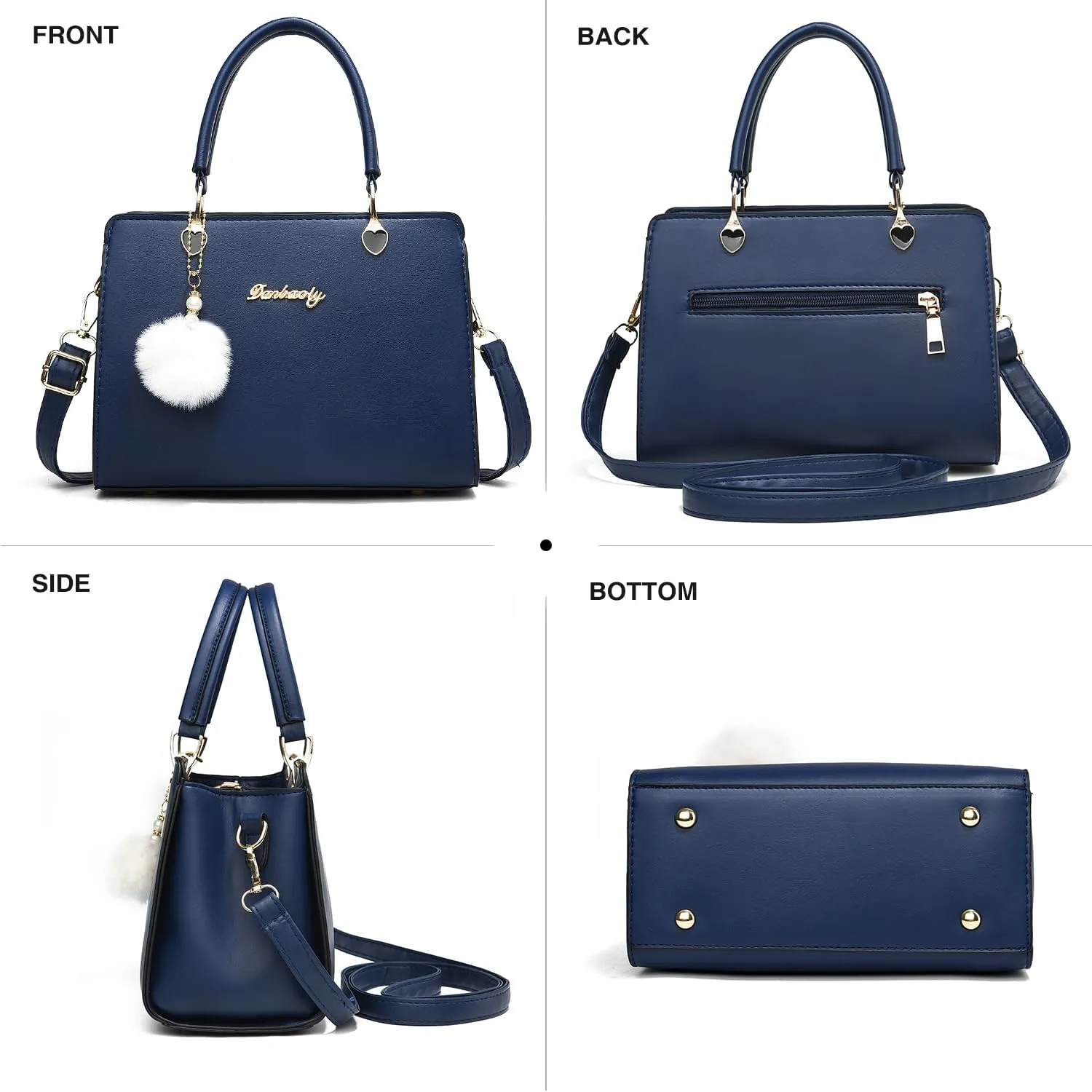 Xiaoyu Small Purses and Handbags for Women Ladies Fashion Crossbody bag Stylish Top Handle Satchel Shoulder Bags Totes