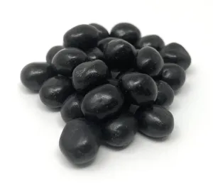 YANKEETRADERS Black Licorice Jelly Beans, Soft and Chewy, 4 Pound Bulk Bag