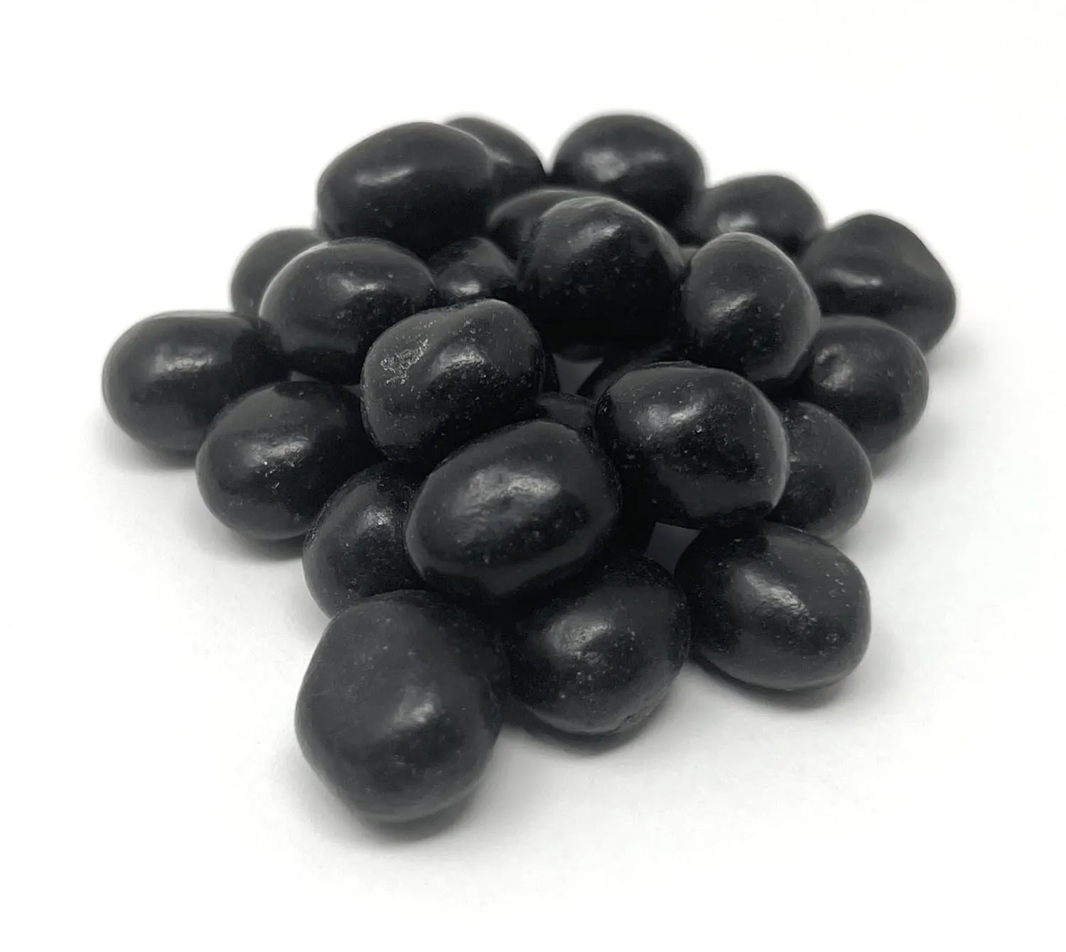 YANKEETRADERS Black Licorice Jelly Beans, Soft and Chewy, 4 Pound Bulk Bag