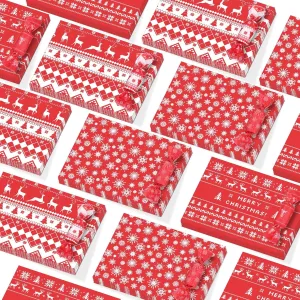 Yexiya Christmas Candy Wrappers Twisting Wax Caramel Nougat Nonstick Hard Packaging Bag for Wedding Birthday Chocolate Candy Packaging(1200 Pcs)