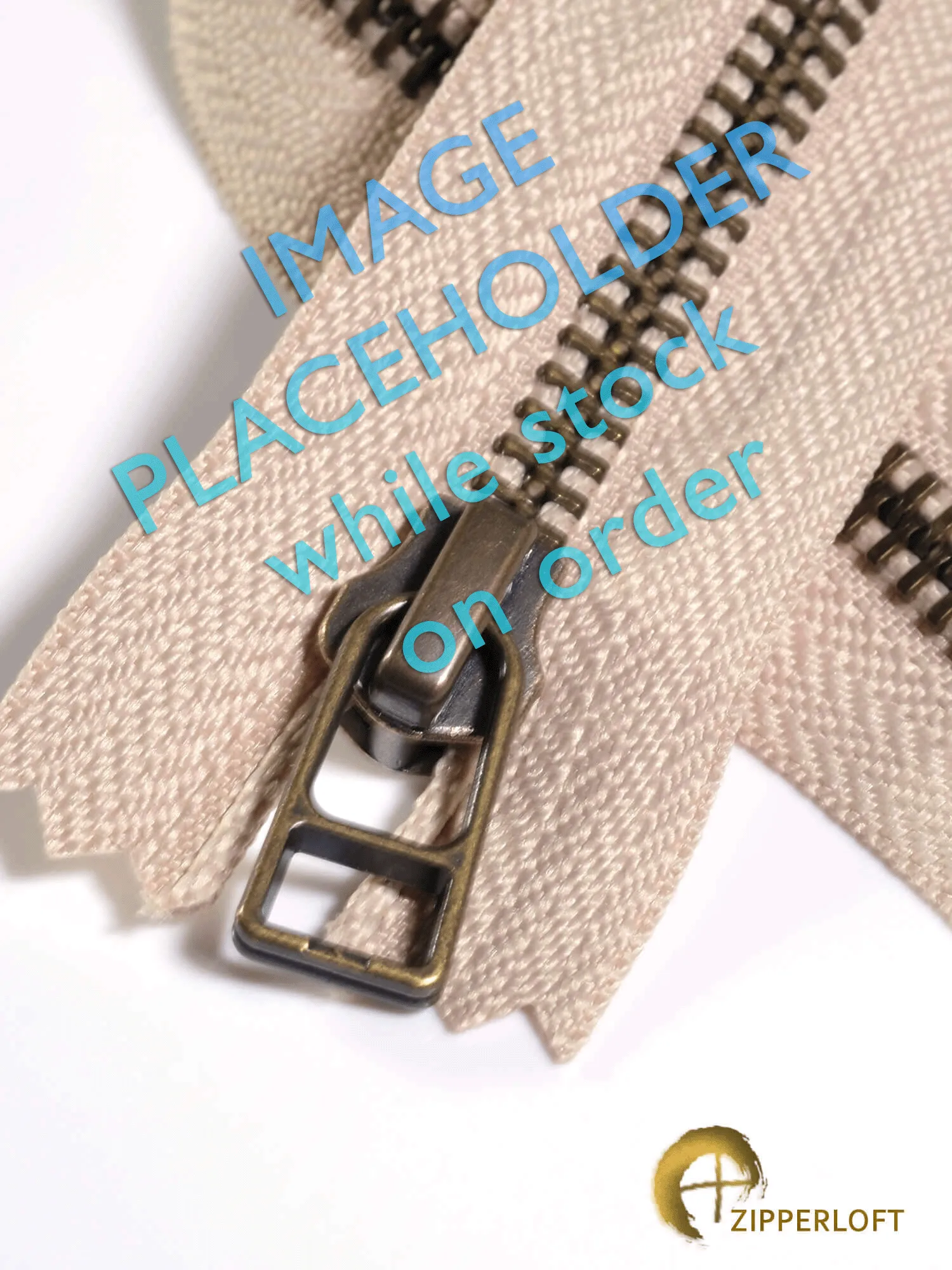 YKK #5 Antique (6-16" / 15.2-40.7cm) - 085 Toasted Beige