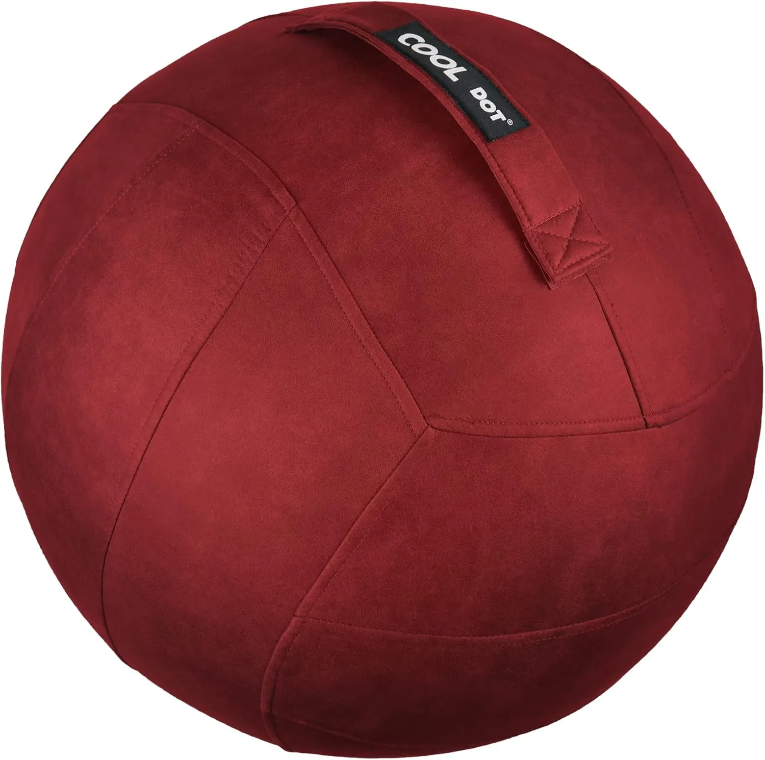 Yoga Ball Pilates Ball Seat Chair Home Office Includes Indoor Exercise Ball and Inflator