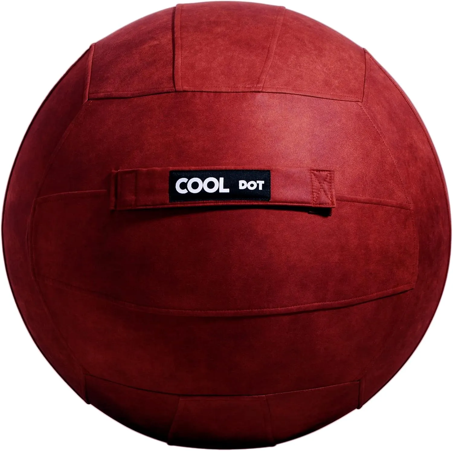 Yoga Ball Pilates Ball Seat Chair Home Office Includes Indoor Exercise Ball and Inflator