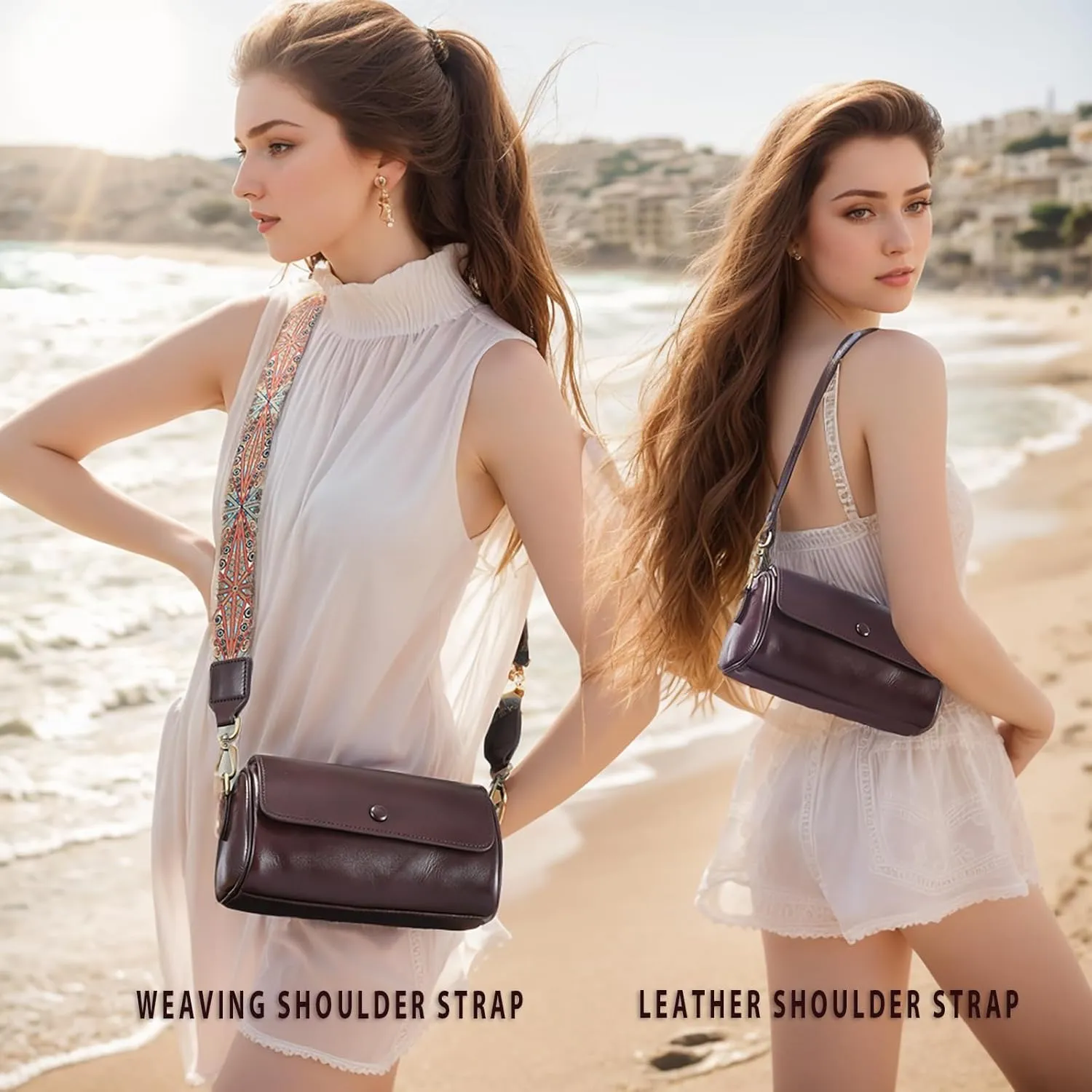Yonami Genuine Leather Purses for Women – Versatile Crossbody Bags for Women, Perfect Small Purse for Everyday Use