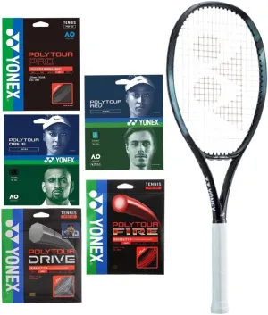 Yonex EZONE 100L Aqua Night (7th Gen) Tennis Racquet - Custom String Variants
