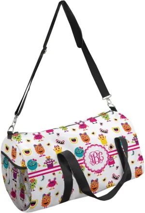 YouCustomizeIt Personalized Girly Monsters Duffel Bag