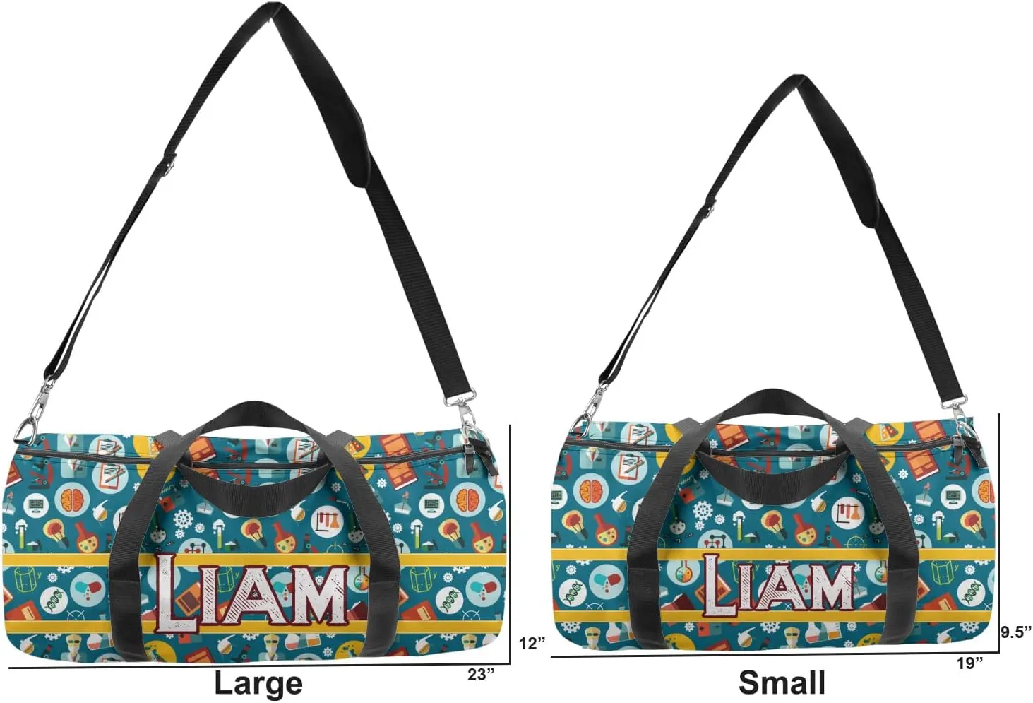 YouCustomizeIt Personalized Rocket Science Duffel Bag
