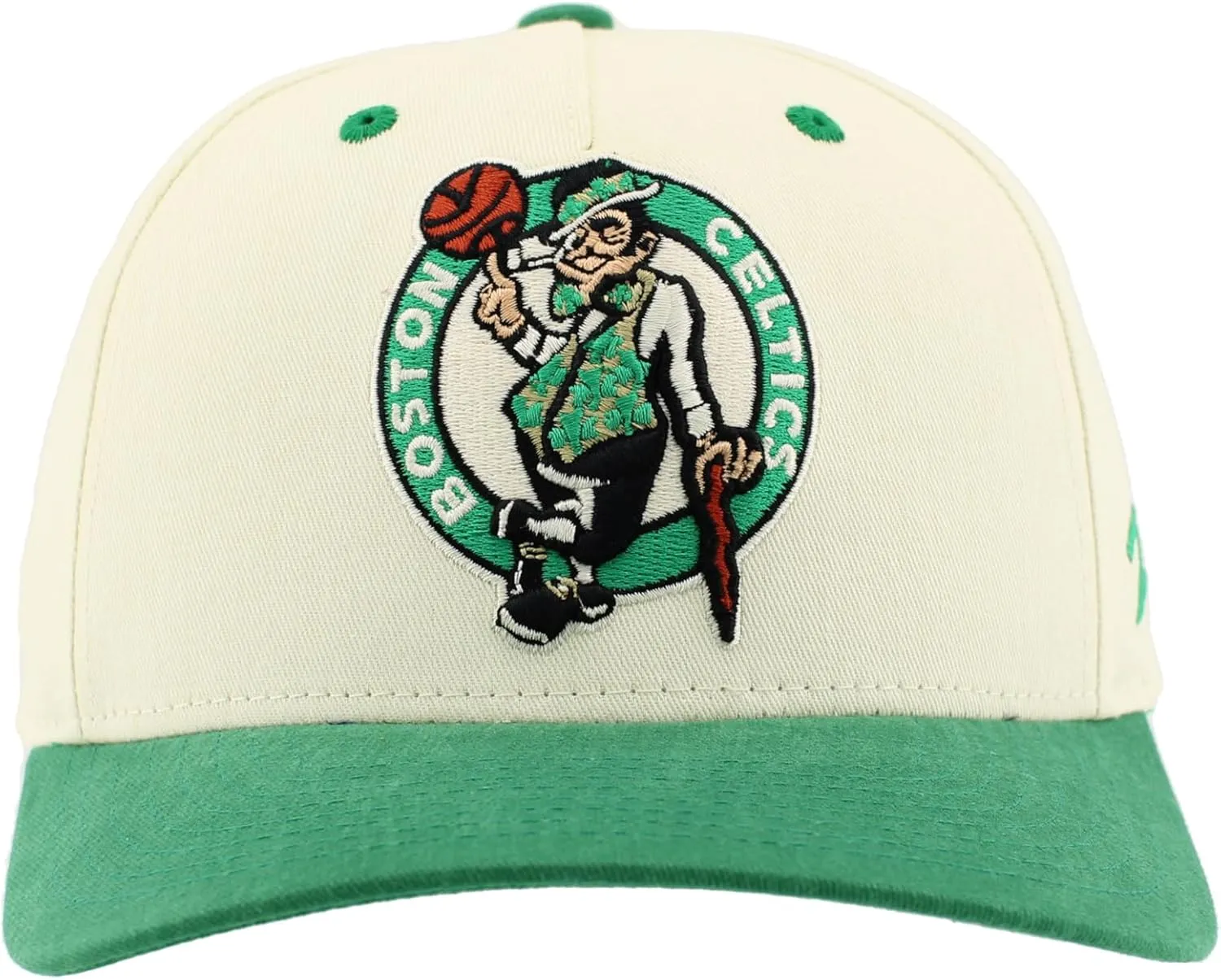 ZHATS NBA Officially Licensed Adjustable Snapback Hat Marquee Ivory