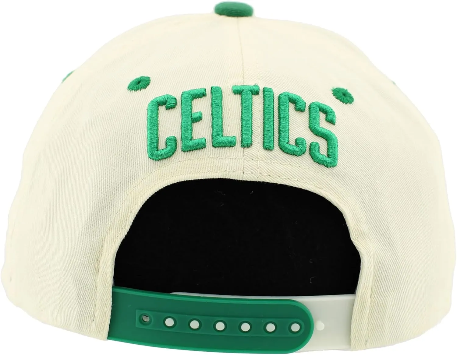 ZHATS NBA Officially Licensed Adjustable Snapback Hat Marquee Ivory