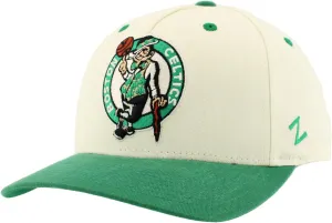 ZHATS NBA Officially Licensed Adjustable Snapback Hat Marquee Ivory