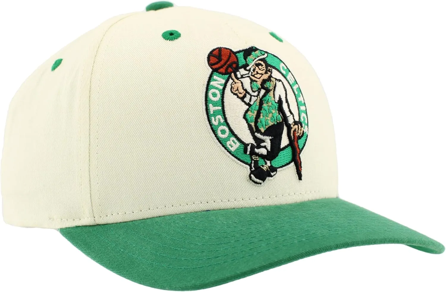 ZHATS NBA Officially Licensed Adjustable Snapback Hat Marquee Ivory