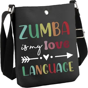 Zumba Lover gift Zumba Teacher Appreciation Gift Zumba Instructor Coach Gift Crossbody Bag
